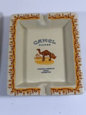 1996 Camel Cigarettes Vintage Ashtrays, Retro Advertising, Collectible